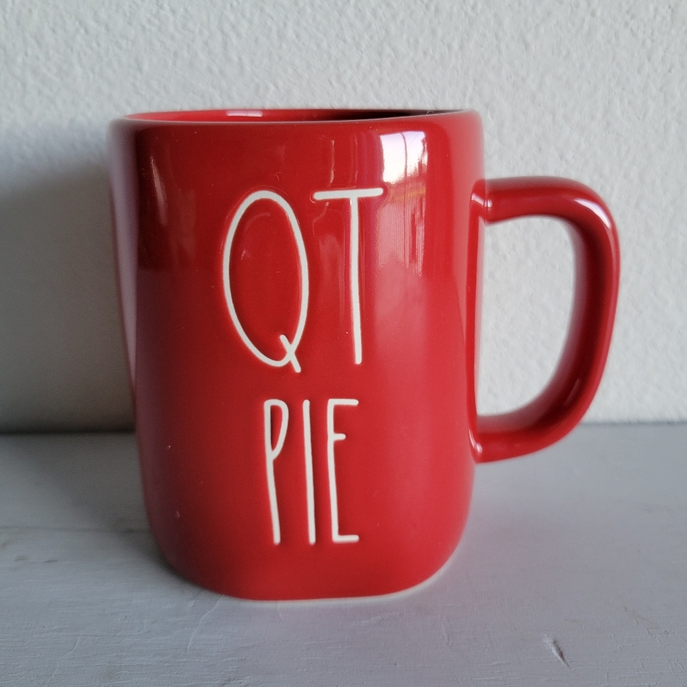 Rae Dunn QT Pie Valentine's Day Mug